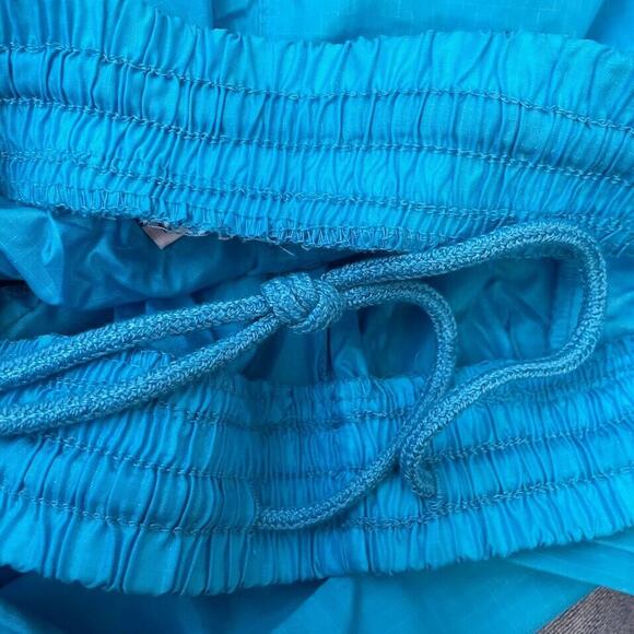 80s Pro Spirit Size Small Blue Ripstop Waterproof Wind Pants Packable Gorpcore - Picture 6 of 6